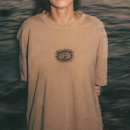 BUENAS IBZ :) - Acid Washed Heavy Oversize Tee